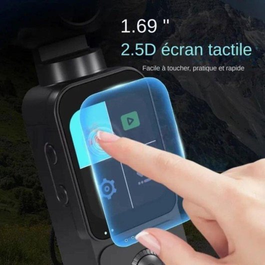 Caméra sportive Nobrand 5K UHD WiFi UltraWide 150° Stabilisation ELS