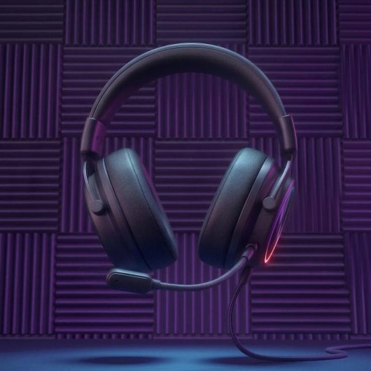 Auriculares Mars Gaming MH-FORGE con cable Jack 3,5 mm para gaming, negros