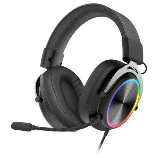 Auriculares Mars Gaming MH-FORGE con cable Jack 3,5 mm para gaming, negros