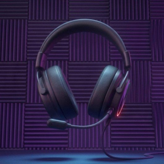 Auriculares Mars Gaming MH-FORGE con cable Jack 3,5 mm para gaming, negros