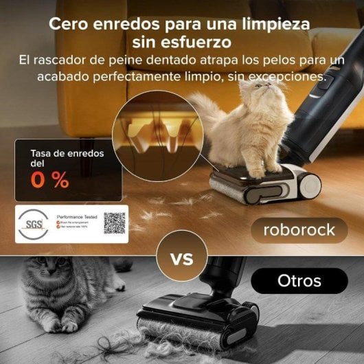 Aspirador Seco e Úmido Roborock F25 LT Gen 2 20.000 Pa Design Plano 180°