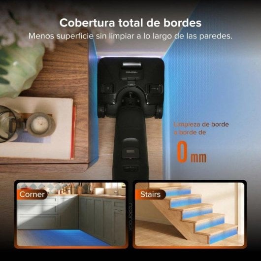 Aspiradora y fregadora Roborock F25 Steam 25.000 Pa, vapor a 180 °C