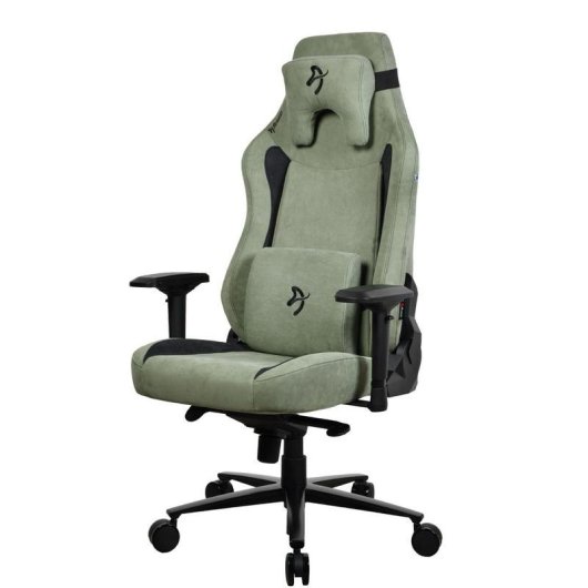 Silla para videojuegos Arozzi Vernazza XL Supersoft Verde bosque