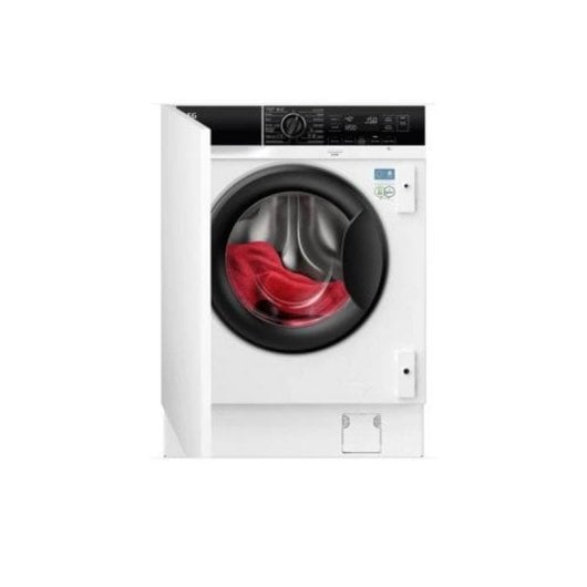 Lavadora integrable AEG LFU7E8436F 8 kg 1400 rpm clase A con vapor blanca