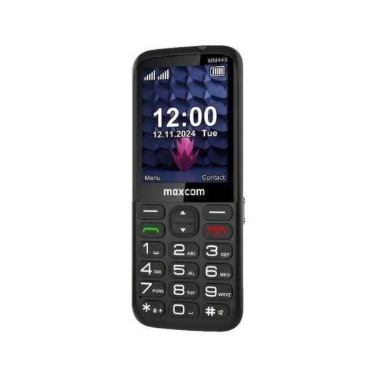 Maxcom MM445L 4G double SIM avec socle de charge noir