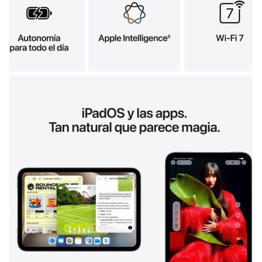 Apple iPad mini A20 Pro WiFi + Cellular 8,5" 128GB Medianoche