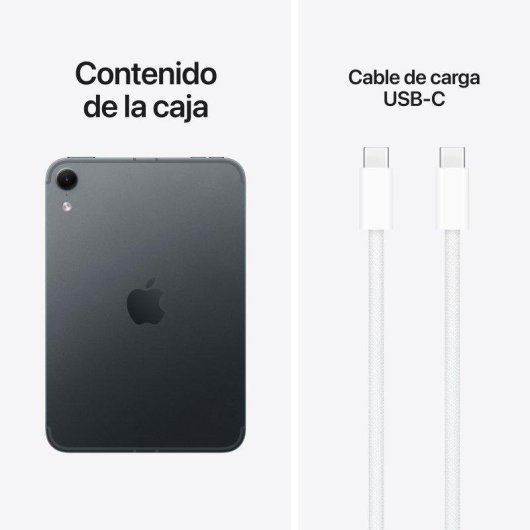 Apple iPad mini A20 Pro WiFi + Cellular 8,5" 256GB Vidrio nanotexturizado Medianoche