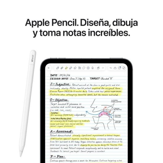 Apple iPad mini A20 Pro WiFi + Cellular 8,5" 512GB Blanco estrella
