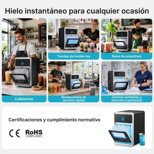 Machine a fabriquer de glace Euhomy 12 kg en 24h