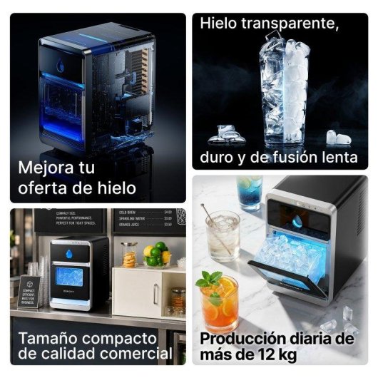Machine a fabriquer de glace Euhomy 12 kg en 24h