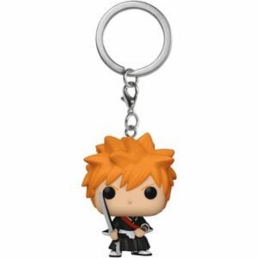 Porte-clefs Funko Pop Ichigo Kurosaki Bleach Vinyle 102 mm
