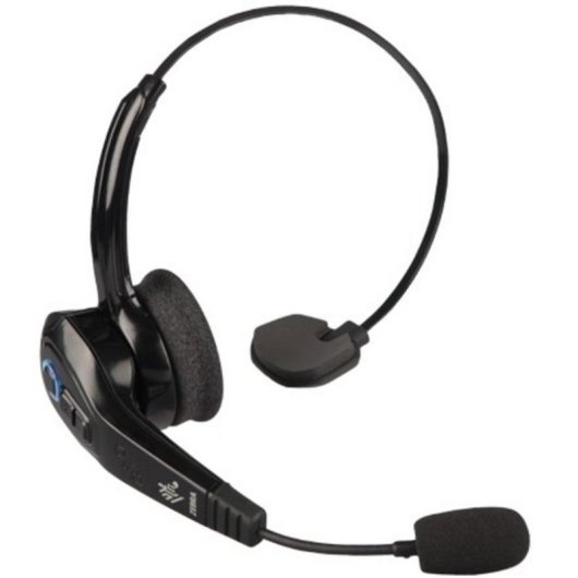 Auriculares Zebra HS3100 Bluetooth con cancelación de ruido del micrófono, negros