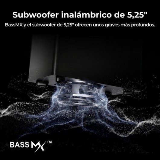 Barra de sonido Ultimea Poseidon M90 5.1.2 Bluetooth HDMI eARC Dolby Atmos