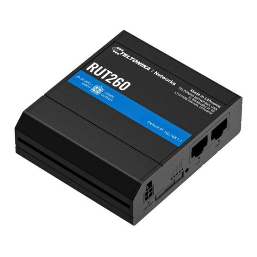 Routeur Teltonika TK-RUT260-V2 4G LTE Cat 6 300 Mb/s Wi-Fi 2,4 GHz