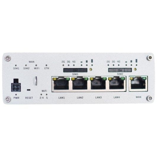 Router Teltonika RUTX12 4G LTE Wi-Fi 5 600 Mbps doble SIM Gigabit