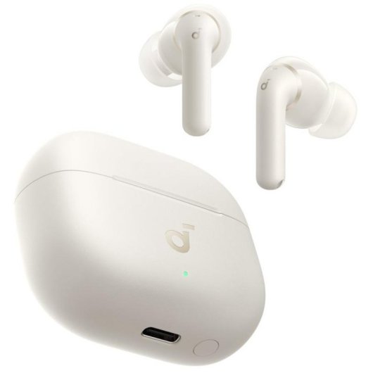 Auriculares Soundcore P42i sem fios Bluetooth ANC, 56 h, IP55, brancos