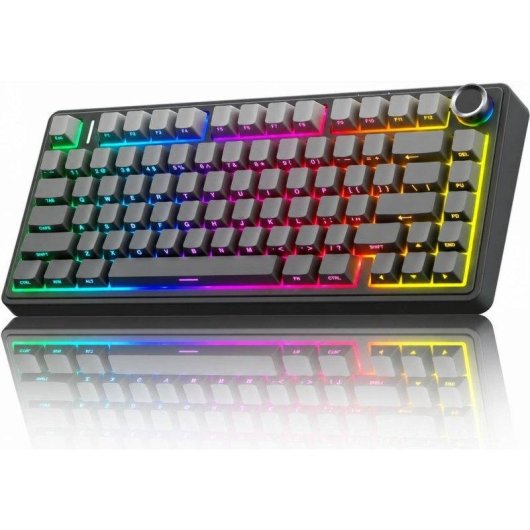 Tastatur AULA F75 Pro Gaming mechanisch 75% kabellos RGB Hot-Swap Reaper