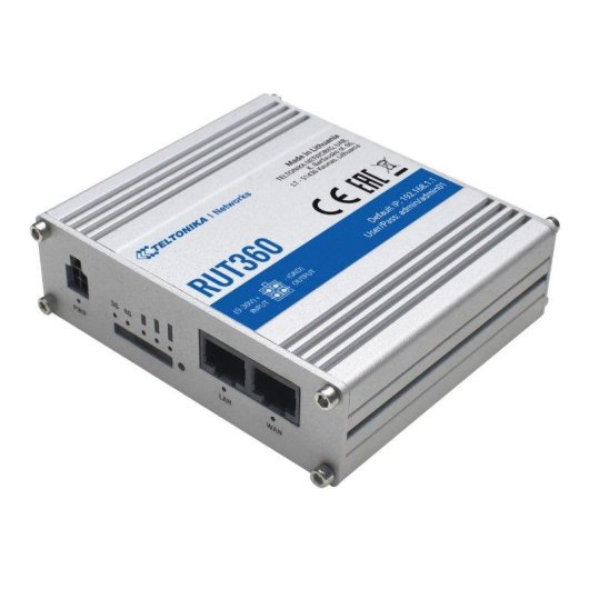 Routeur Teltonika RUT360 4G LTE Cat 6 WiFi 2,4 GHz 300 Mbps