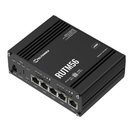 Router Teltonika RUTM56 5G WiFi 5 867 Mbps Dual SIM 5x GbE
