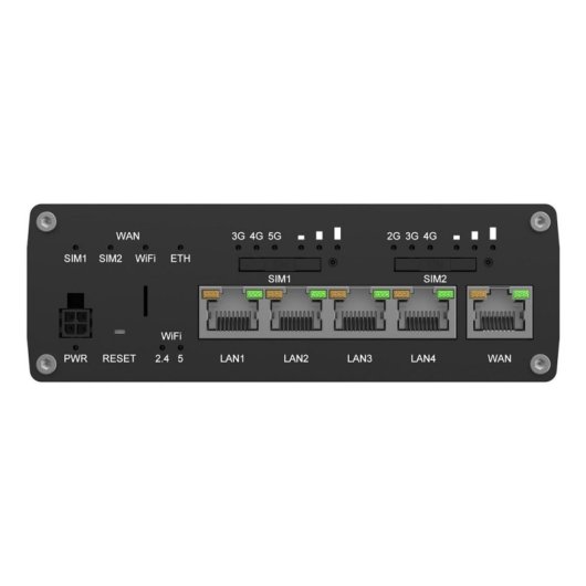Router Teltonika RUTM56 5G WiFi 5 867 Mbps Dual SIM 5x GbE