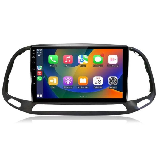 Auto-radio JUNSUN Fiat Doblo 2+64GB CarPlay Android Wi-Fi DAB+