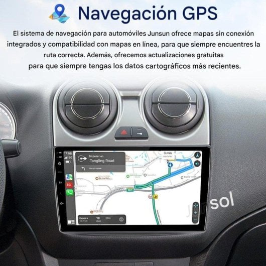 Multimedia JUNSUN Alfa Romeo Mito 9" Android 15 2GB+64GB CarPlay