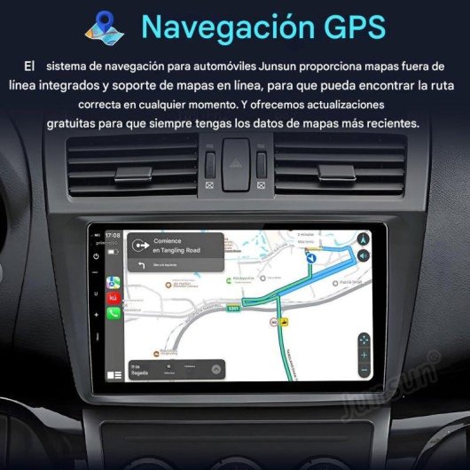 Multimedia de coche JUNSUN Mazda 6 Android 15 9" 2+64GB CarPlay WiFi DAB+