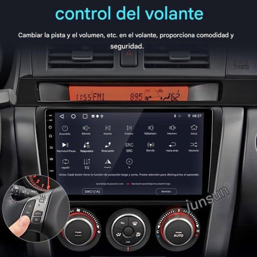 Autoradio JUNSUN Mazda 3 9 pouces Android 15 2+64 Go