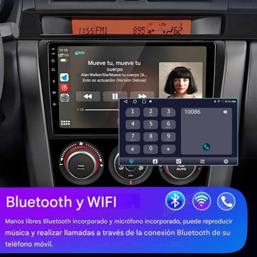 Autoradio JUNSUN Mazda 3 9 pouces Android 15 2+64 Go