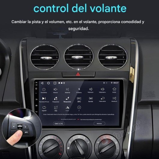 Autoradio JUNSUN Mazda CX-7 9 Zoll Android 15 2+64 GB CarPlay