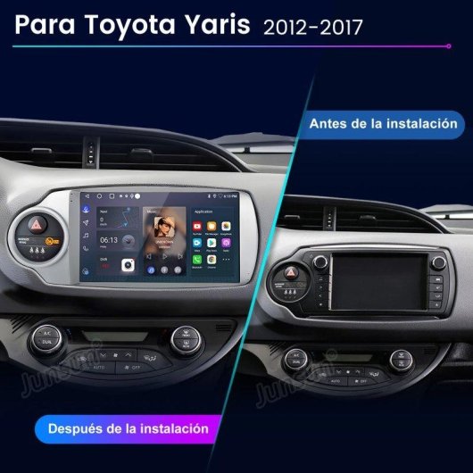 Autoradio JUNSUN Android 15 9 Zoll 2 GB + 64 GB GPS