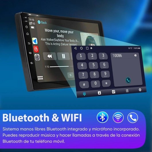Radio multimedia JUNSUN Android 15 CarPlay 10" Sprinter 906 VW Crafter