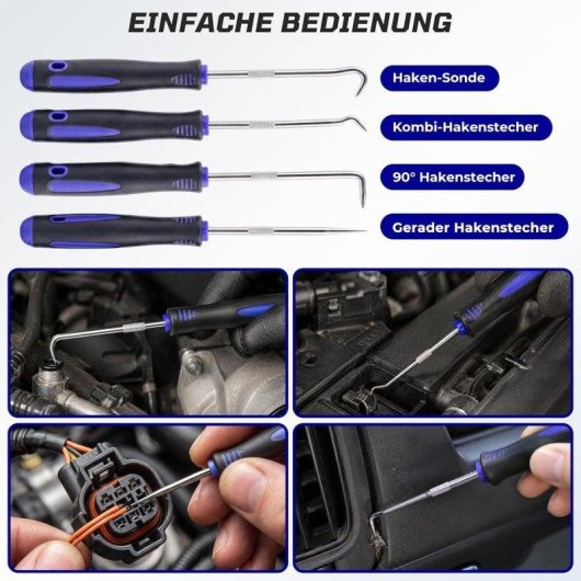 Kit Herramientas Desmontaje Tapicería Coche Rivlox 38 Piezas con Bolsa