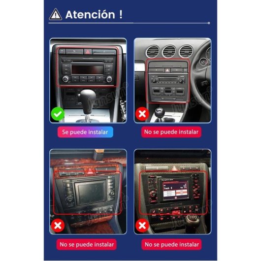 Autoradio JUNSUN Audi A4 B6/B7 Android 15 2+64 GB 9 Zoll