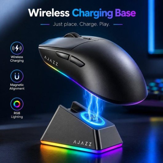 Ajazz AJ139 V2 MC Maus Tri-Mode 24000 DPI 66 g RGB