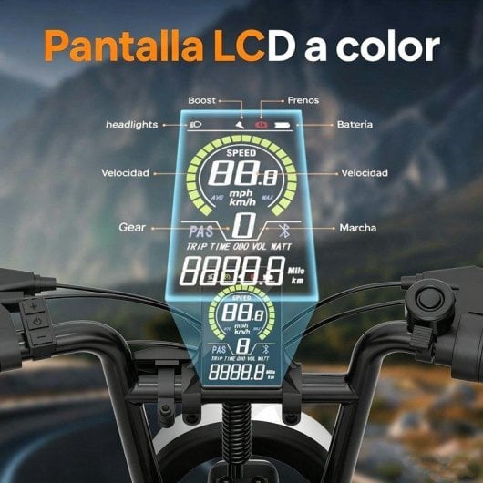 Bicicletta elettrica URLIFE T16 500W 48V 13Ah Fuoristrada Pneumatici 16 pollici