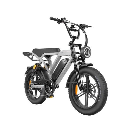 Bicicletta Elettrica Elekwheels E7-2.0 500W Freni idraulici Grigio
