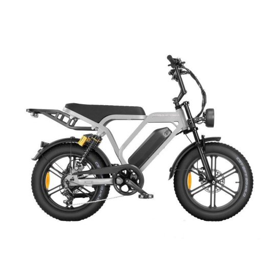 Bicicletta Elettrica Elekwheels E7-2.0 500W Freni idraulici Grigio