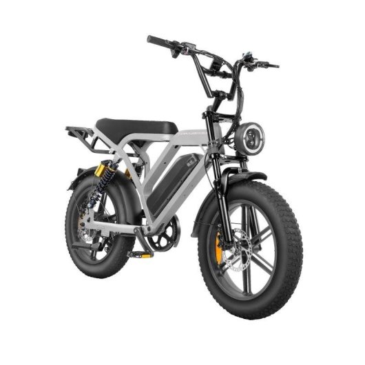 Bicicletta Elettrica Elekwheels E7-2.0 500W Freni idraulici Grigio