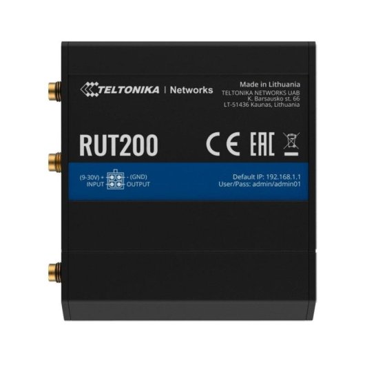 Router Teltonika RUT200 4G LTE Wi-Fi 2,4 GHz