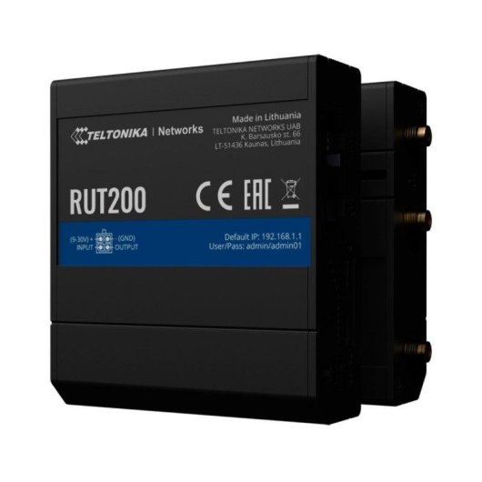 Router Teltonika RUT200 4G LTE Wi-Fi 2,4 GHz
