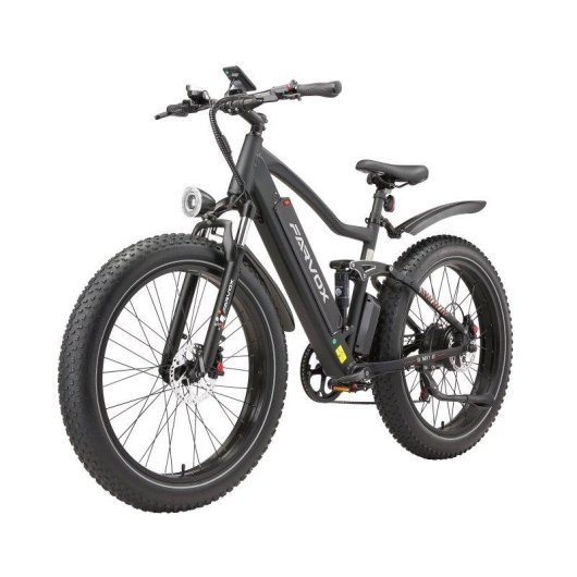 Bicicletta elettrica Farvox MX1 500W 48V 13Ah 26 pollici Bianco Arancione Grigio