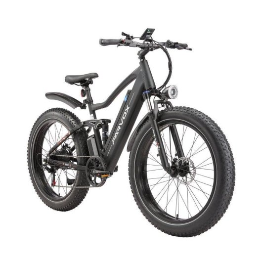 Bicicletta elettrica Farvox MX1 500W 48V 13Ah 26 pollici Bianco Arancione Grigio