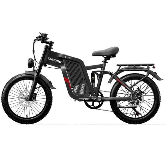 Bicicleta Eléctrica Cleytro F7 48V 25Ah Suspensión Total Neumáticos 20"