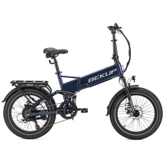 Bicicleta Eléctrica Plegable Bekup H5 48V 15Ah 250W Suspensión Completa 20"