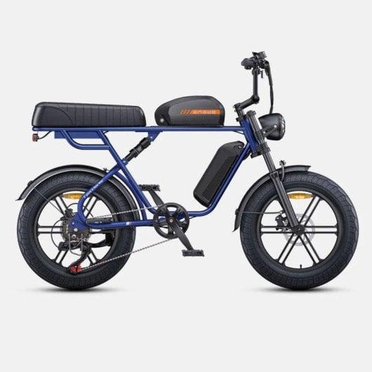 Bicicleta eléctrica Engwe M1 48V 250W doble batería azul