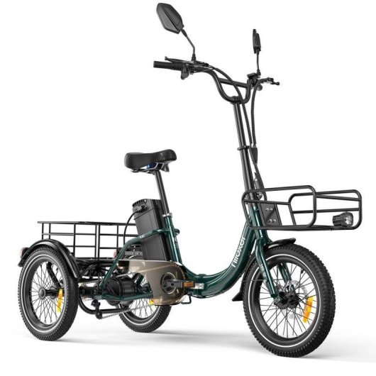 Bicicletta elettrica Niloxer KA1 500 W 48 V 23 Ah 16" verde