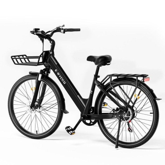Bicicletta elettrica E-Bycco V1 36 V 15,6 Ah nera