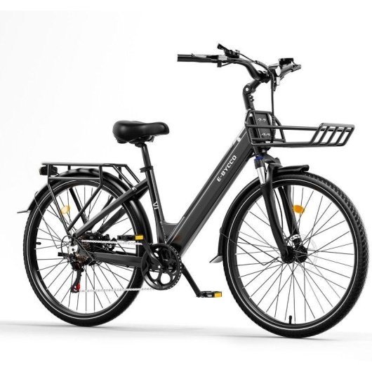 Bicicletta elettrica E-Bycco V1 36 V 15,6 Ah nera