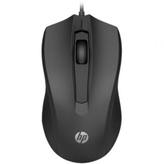 Souris HP 105 USB-A 1600 DPI noire ambidextre